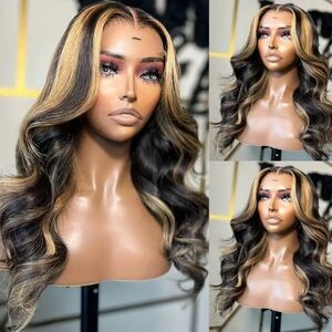Pre Plucked High Quality Ombré lace front wig